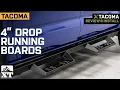 2005-2023 Tacoma 4-Inch Drop Sniper Running Boards Review Install