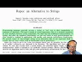 Read a paper Ropes- an alternative to Strings