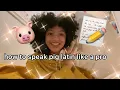 how to speak pig latin super cool