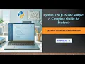 Python SQL Made Simple Introduction to Python
