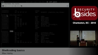 BSidesCHS 2016 Shellcoding basics - Max Harley