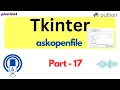 Using Tkinter s AskOpenFile Dialog for File Selection in Python