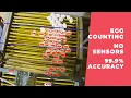Egg Counting on Elevator Rod Conveyor AI Camera Solution