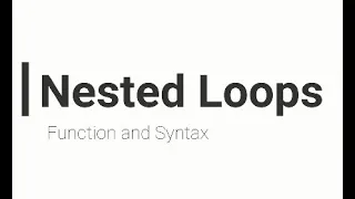 Basic Nested Loops Function and Syntax BlueJ Java Program