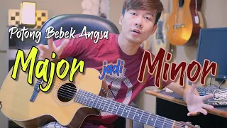 Download Cara Merubah Lagu Mayor Jadi Minor - Potong Bebek Angsa | NY Tutorial Gitar MP3