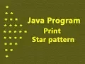 How to print star pattern in Java in Hindi