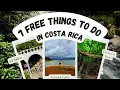7 Unforgettable Free Things to Do in Costa Rica Budget Travel Guide