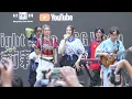 晚安莉莉 x 阿蛋 - 如果花火可不消散 及 阿蛋solo - Missing Call / 沒誰保佑(新歌首唱) (Youtube Music Night時代廣場) 4k fancam
