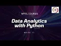 Data Analytics with Python Week - 11