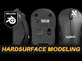 Optical Mouse Hardsurface Modeling Blender Tutorial