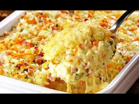 ARROZ DE FORNO SUPER FÁCIL E GOSTOSO
