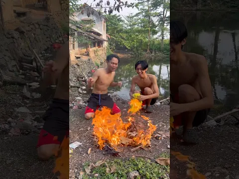 BTS PRANK BAJU BAKAR
