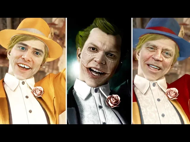 MK 11 - 10 Jokers (Mark Hamill,Jerome Valeska,Jim Carrey,Fleck,Romero) Mortal Kombat 11 [DeepFake]