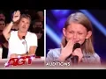 Ansley Burns Simon STOPS 11-Year-Old Girl to Sing A Capella America s Got Talent