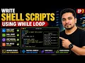 Level Up Your Shell Scripting Skills with While Loops