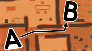 Easy pathfinding in python almost without math