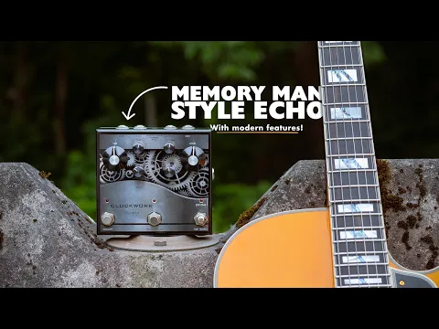 J. Rockett Clockwork Analog Stereo Echo | Delicious Audio