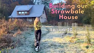 Winter is Coming! Preparing our Strawbale House