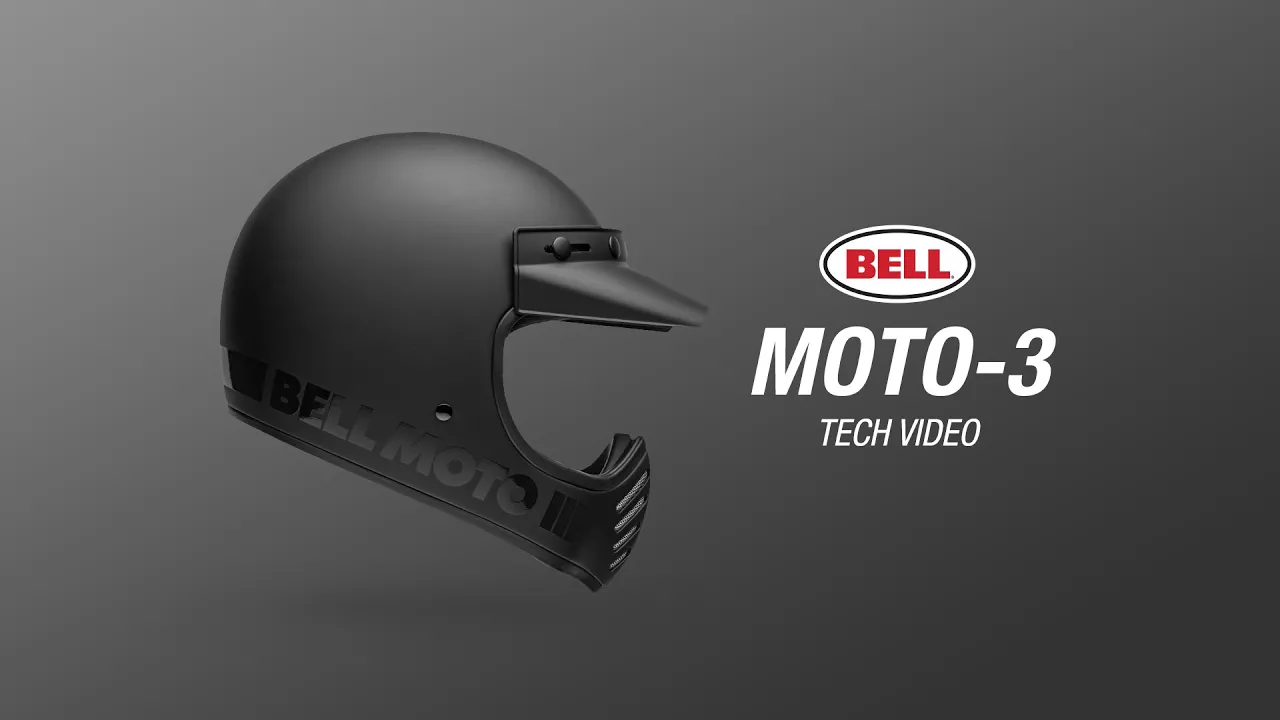 防具 BELL MOTO3 BELL Moto-3 Classic Full Face Helmet | 24mx