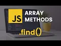 find Array Method JavaScript Tutorial