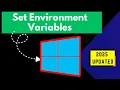 how to set up environment variables for PHP in windows 11