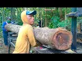 Download Lagu Alhamdulillah‼️Kayu Jati Tua Untuk Bahan Balok Masjid -Gergaji Bandsaw Rakitan