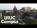 University of Illinois Urbana-Champaign UIUC 4K Campus Drone Tour