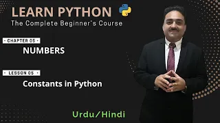 Learn Python Numbers Constants in Python