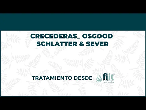 Síndromes de Sever y Osgood-Schlatter o Crecederas. Fisioterapia - FisioClinics Barcelona, Barna