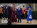 Download Lagu ROYAL WELCOME: Trump Meets King Charles, William \u0026 Kate at Windsor Castle During State Visit | AC1B
