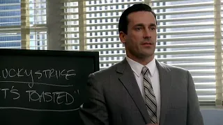 It s Toasted scene - Mad Men
