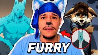 DUBLEI MAIS UM LOBO FURRY 🐺 KKKKKKK