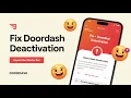 How to Fix a Deactivated DoorDash Account Appeal Process Explained