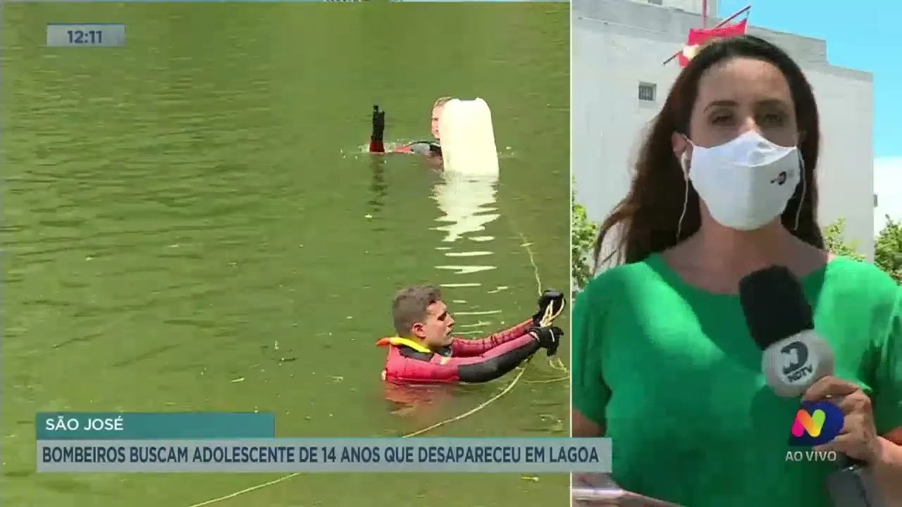Jovem de 14 anos desaparece na Lagoa da Pedreira, em São José