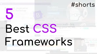 5 Best CSS Frameworks