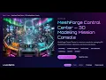 MeshForge Control Center - Advanced 3D Modeling Mission Console