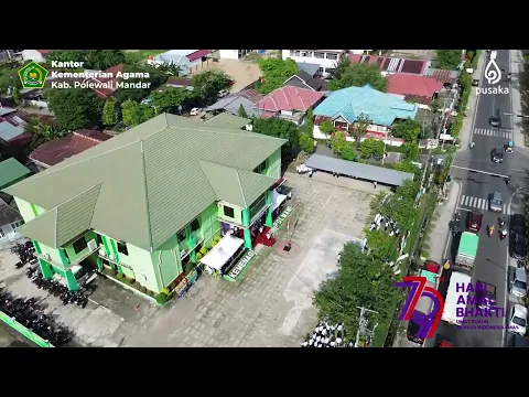 UPACARA HAB 79 KEMENAG RI, KANTOR KEMENAG POLEWALI MANDAR