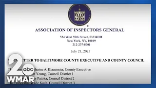 Baltimore County s Inspector General search sparks controversy