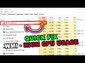 Fix WMI Provider Host High CPU Usage on Windows Easy Fix