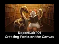 ReportLab 101 - Creating Fonts on the Canvas