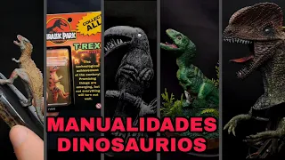 DINOSAURIOS MANUALIDADES PARTE 9 (RECOPILACIÓN)
