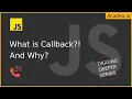 Ep5 - What is Callback JavaScript Tutorial