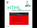 Learn HTML Align Attribute Align Attrubute