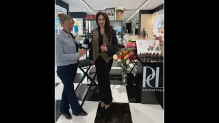 Patricia de Leon Actress Host and Beauty Founder Returns to LA Bloomingdales