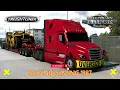 American Truck Simulator Roswell - Fort Stockton Freightliner Cascadia 72 Scraper