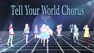 10人 Tell Your World Livetune Piano Ver 合唱 
