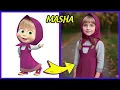 Download Lagu Masha and the Bear in REAL LIFE + Guess Masha and the Bear Characters by Their Voice 🔊😍👧
