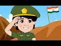 Lagu Nanni munni raahi hoon| Republic day rhyme | Hindi songs for kids | Baby songs | Nursery rhymes