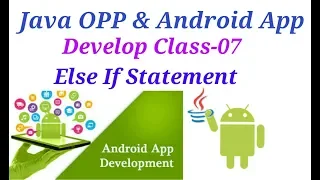 Java Object Oriented Programming Android App Develop - o7