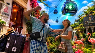 Petre & Marioara pe insula in MADEIRA (EXTRATERESTRI si GRADINA TROPICALA)